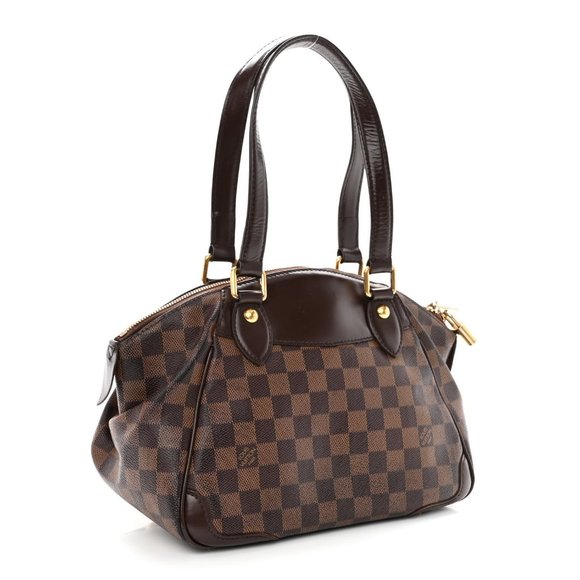 AUTHENTIC LOUIS VUITTON Damier Ebene Verona PM Shoulder Bag - Picture 2 of 5